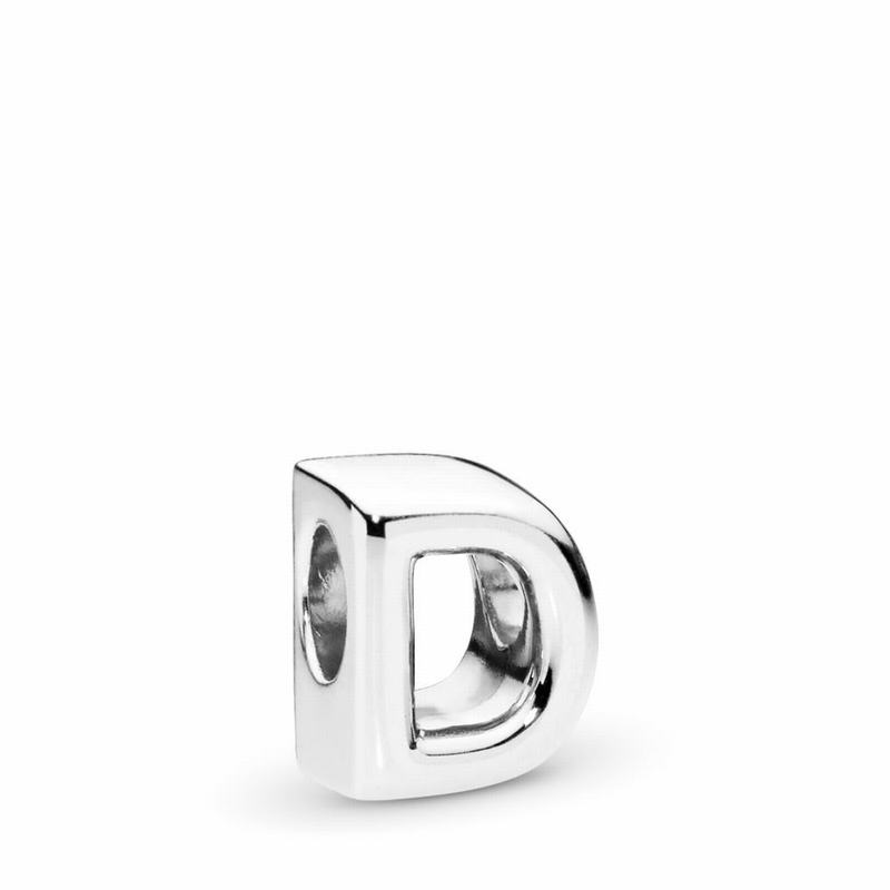 Pandora Letter D Charm Ireland - Sterling Silver - 918452NTG